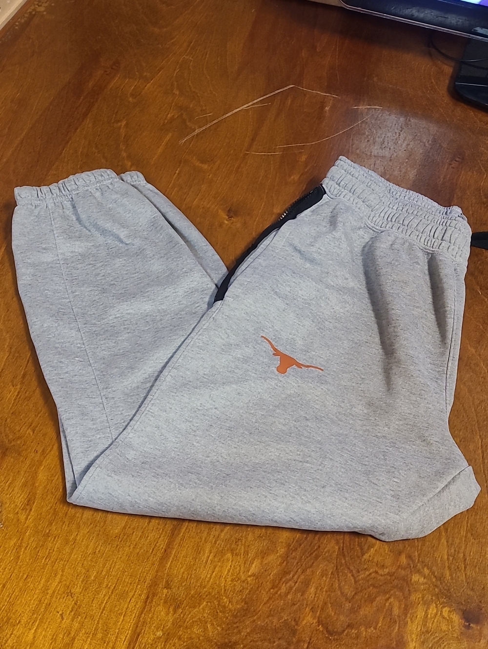 Nike Grey Sweatpants with Orange UT Longhorn Logo